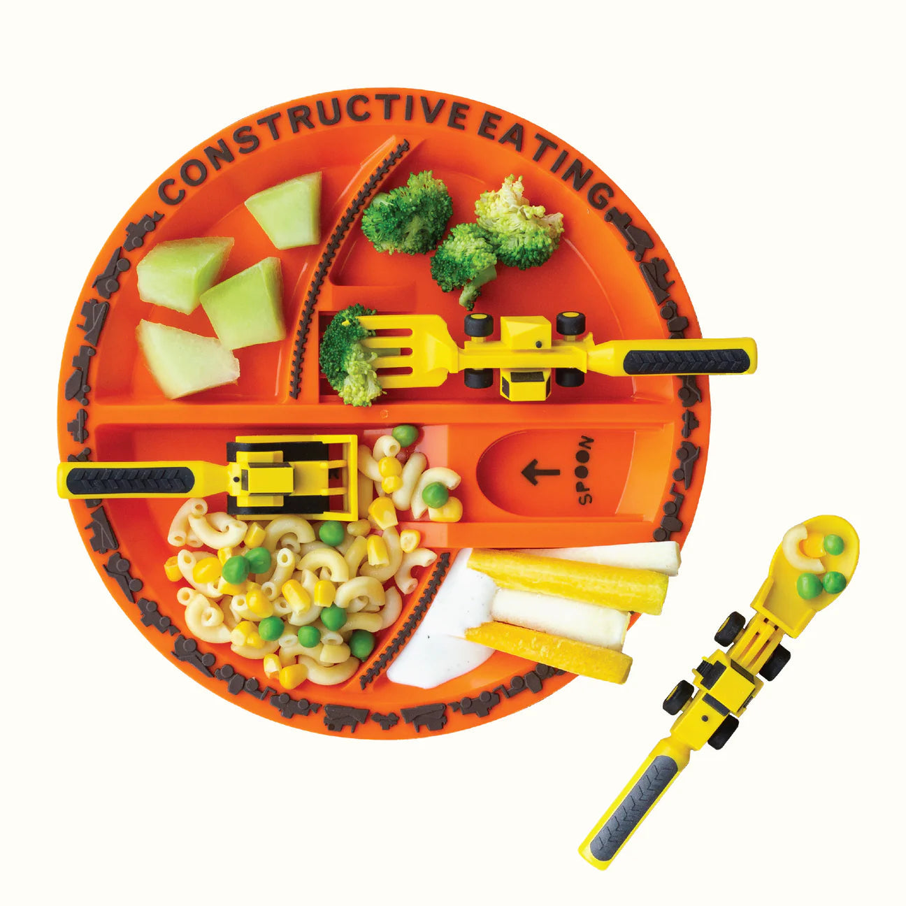HIBA Little Builder Plate